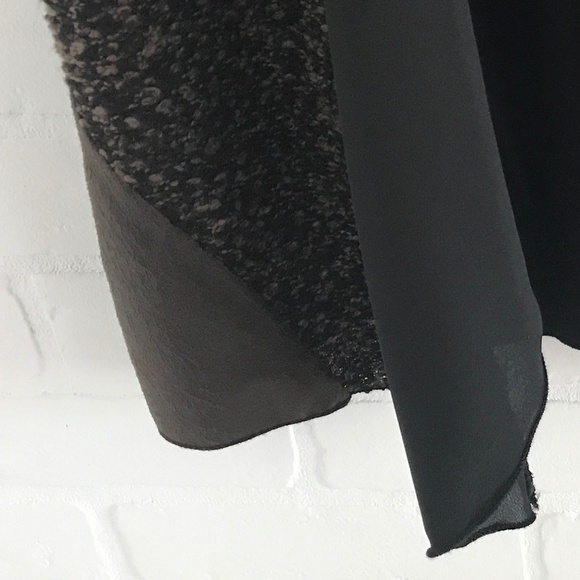 Vintage vest Black and brown Flowy - Size S - Picture 3 of 6